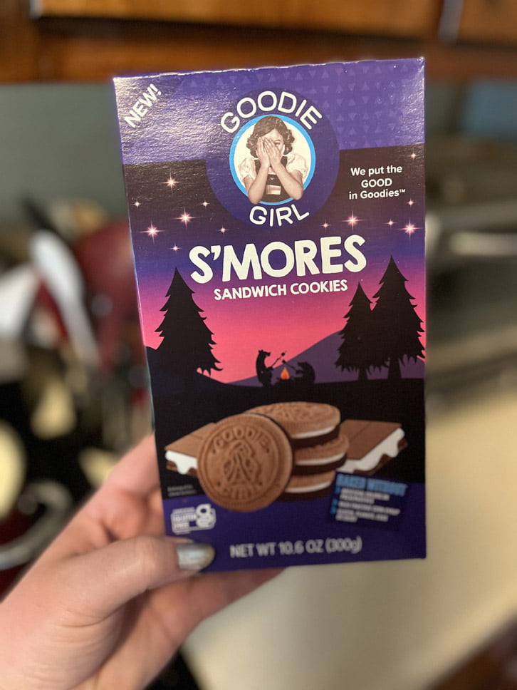 goodie girl s'mores sandwich cookies
